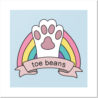 Toe Beans Posters and Art